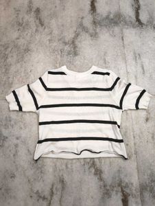 Chic Striped Knit Top