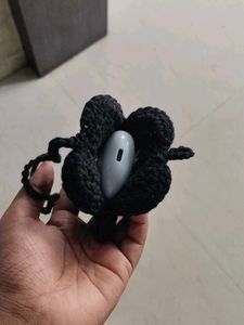 Handmade Crochet Flower Pouch