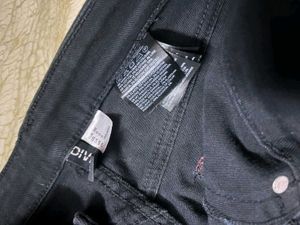 H&amp;m Black Wide-Leg jeans