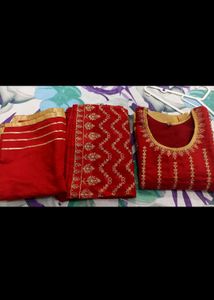 Kurta Plazzo Suit With Duptta