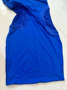 navy blue bodycon dress