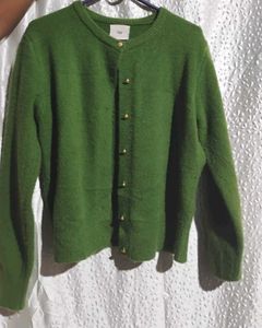Green Cardigan