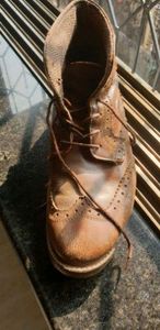 pure leather shoes