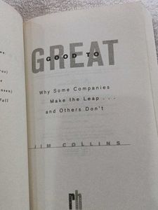 Good to Great by Jim Collins
