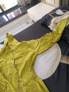 Mustard Colour Jump Suit