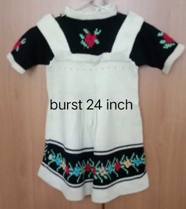 girls knitted frock