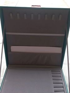 Elegant Teal Jewelry Box Organizer