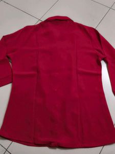 pink 3/4 Sleeve Blouse