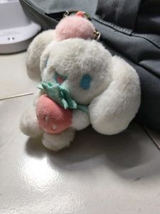Cute Cinnamoroll Plush Keychain