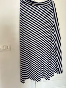 Striped Maxi Skirt