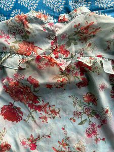 Floral Max Top