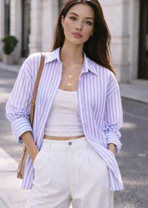 Striped Oversized Shirt