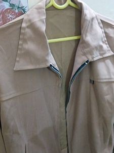 women's Classic Beige Bomber Jacket