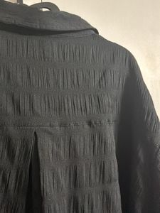 Elegant Black Textured Shirt