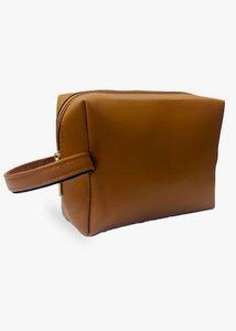 Stylish Brown Toiletry Bag