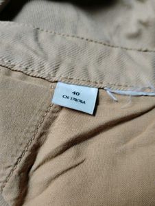 Relaxed Fit Wide Leg Pants