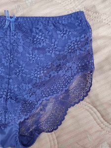 Beautiful Blue Lace Briefs