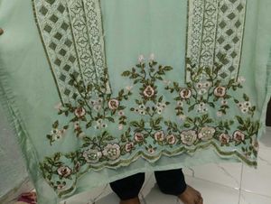 Elegant Mint Green Kurta Set with Dupatta