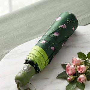 Stylish Floral Print Foldable Umbrella combo of 2