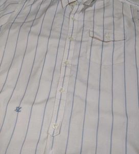 Classic Striped Button-Up Shirt