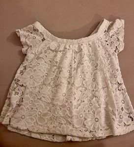 Chic Lace off shoulder short top