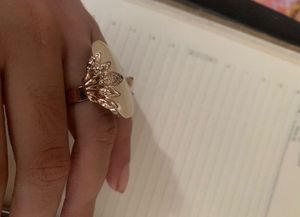 Elegant Oval Pearl Ring