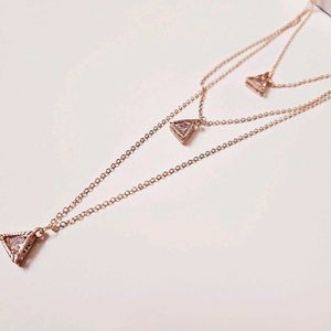 Triple Layer Korean Charm Necklace