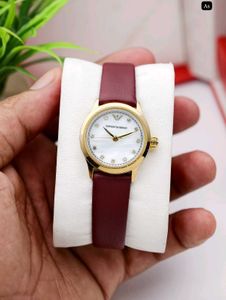 Armani for ladies watch  Leather strap belt vip lo