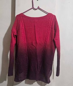 Ombre Knit Sweater