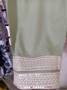 KHUSHAL K Regular thread work kurta with tr
