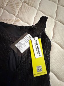 Sparkling Black Sequin Party Dress