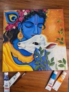 Limited Time Offer⏰✨🚨beautiful Krishna Painting