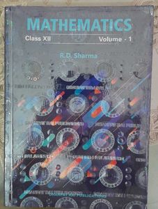 R.D. Sharma Mathematics Class XII Books