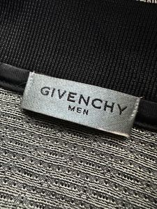 Givenchy Authentic Men's GreyTextured Polo Shirt
