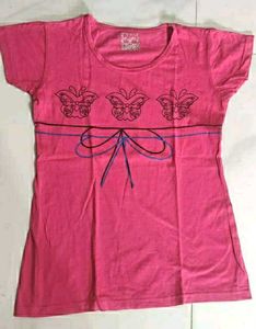 Pink Butterfly T-Shirt