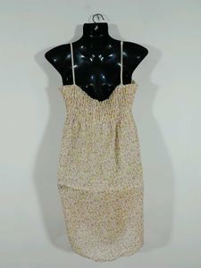 Multi Color Printed A Line Dress Women's