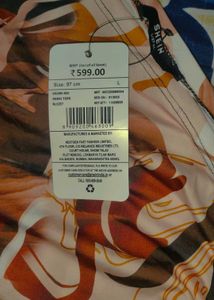 Abstract Print Top