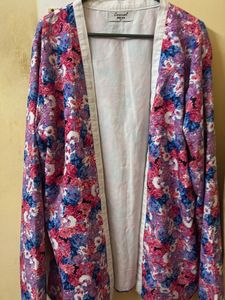 Floral shrug
