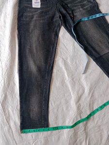 Comfy Black Denim Joggers