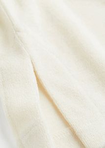 Cream V-Neck Polo Shirt