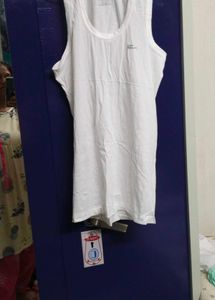 2 mens vest Classic White