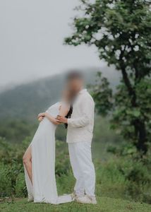 Elegant White Gown
