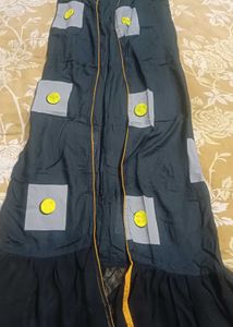 Mustard 3pc Set[ Crop top, Skirt &amp; Shrug]