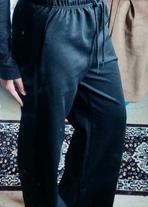 Black Drawstring Lounge Pants