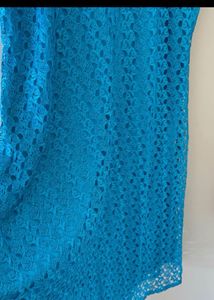 Beautiful Blue Lace Summer Dress