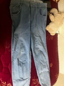 Light Wash Denim Jeans