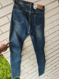 Blue Winter Skinny Jeans for Women