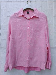New with tag Korean Pintrest Baggy Pink Shirt