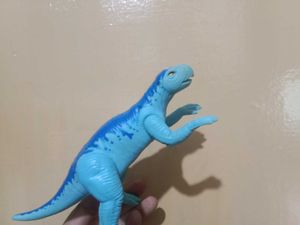 Blue Dinosaur Action Figure Toy