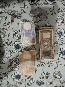 Vintage Indian Currency Notes